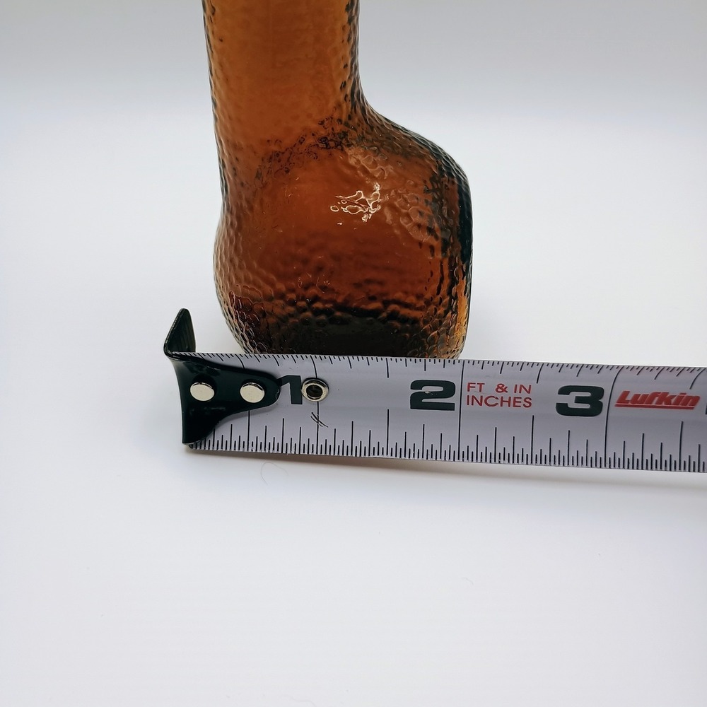 Vintage Avon Oland Pipe After Shave Bottle Amber Glass Decanter 2 oz - Picture 9 of 10